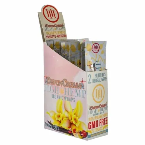High Hemp Wraps 25 Count Box