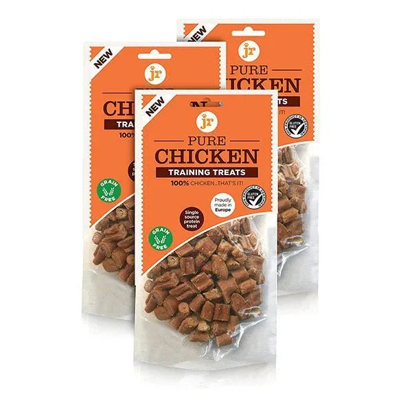 JR Pure Chicken Training Treats 85g
