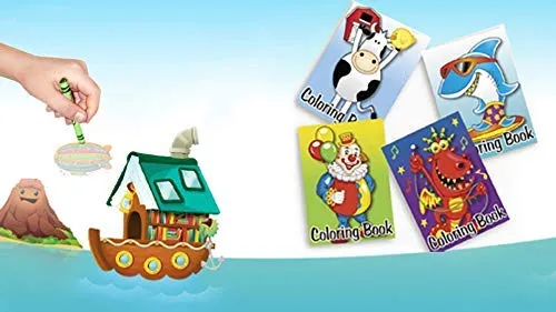 Kicko Mini Coloring Book 12 Assorted Activity Sheets 6 Pages Each Perfect Kids