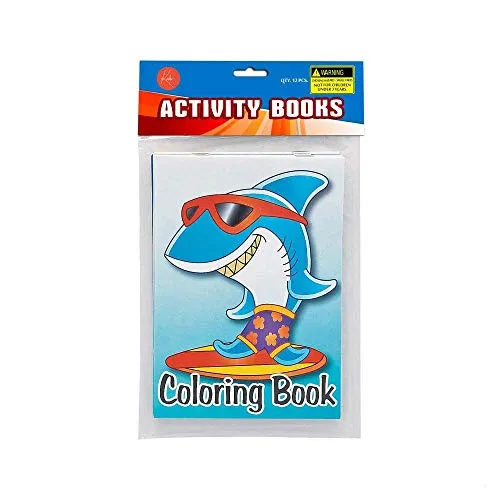 Kicko Mini Coloring Book 12 Assorted Activity Sheets 6 Pages Each Perfect Kids