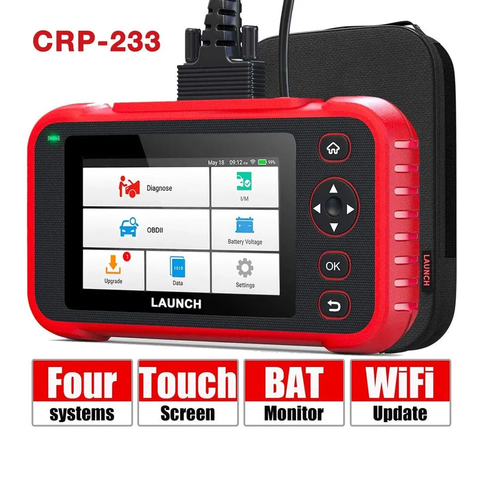 Launch 233 advanced OBD car scan tool Creader Professional CRP233 OBD2 Car Diagnostic scan Tool