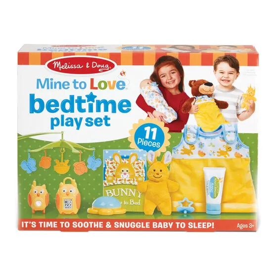 Melissa & Doug Mine to Love Bedtime Play Set