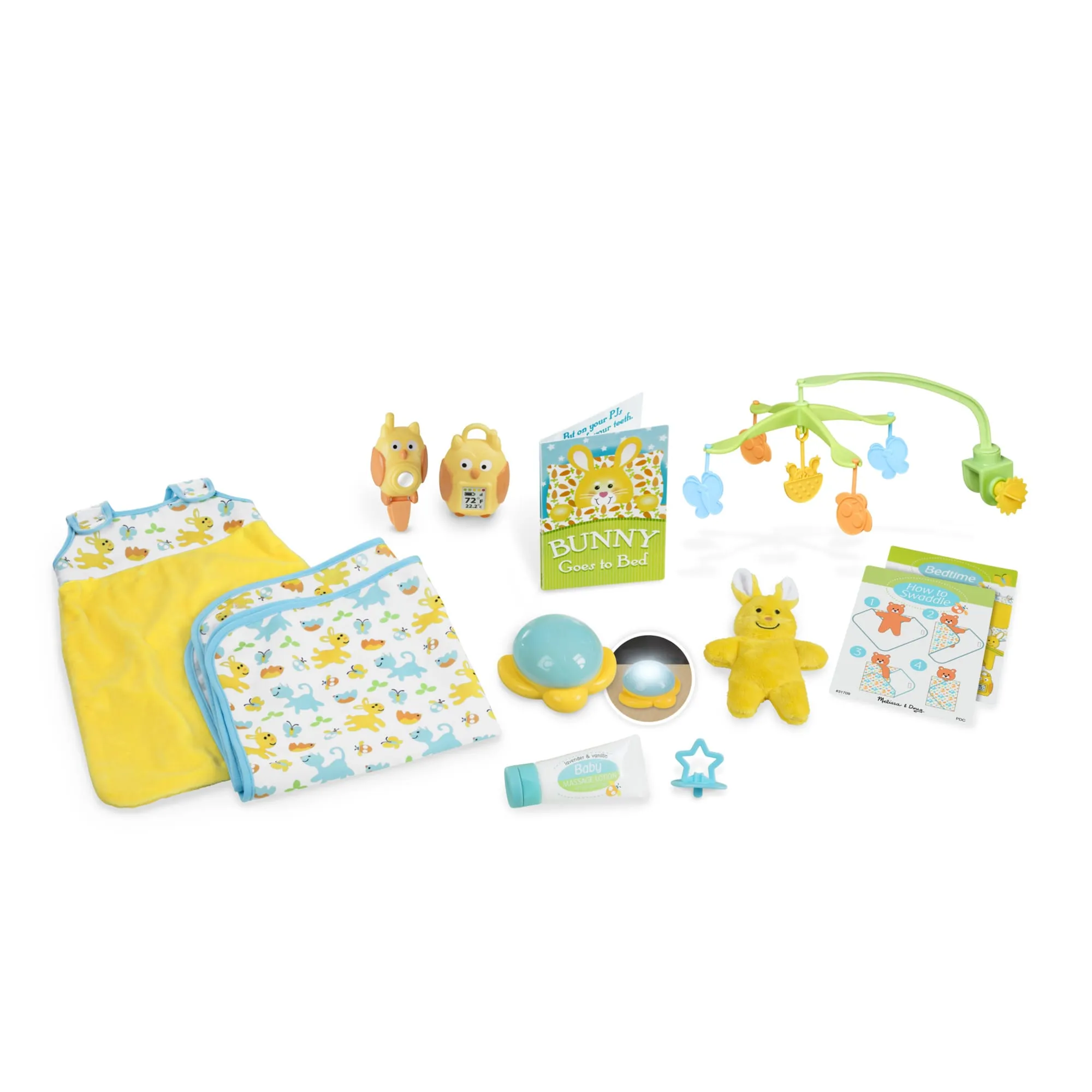 Melissa & Doug Mine to Love Bedtime Play Set