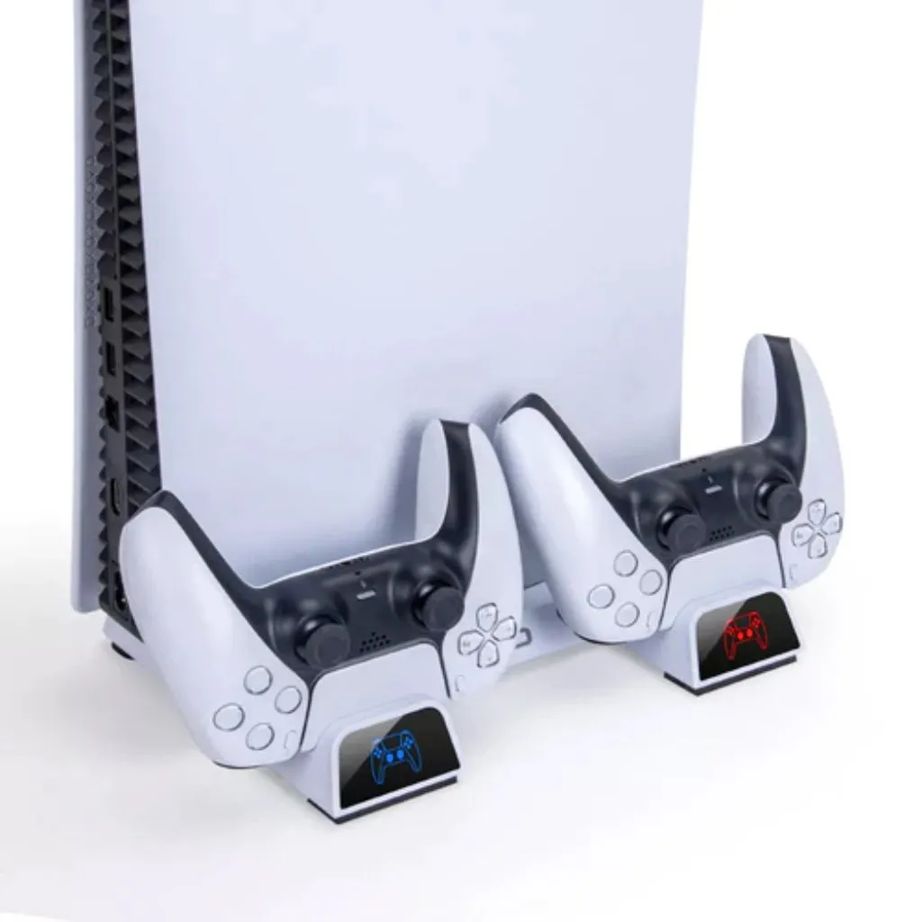 OIVO PS5 Cooling Station w/ Controller Charger (For Disc/Digital Console) (IV-P5241)