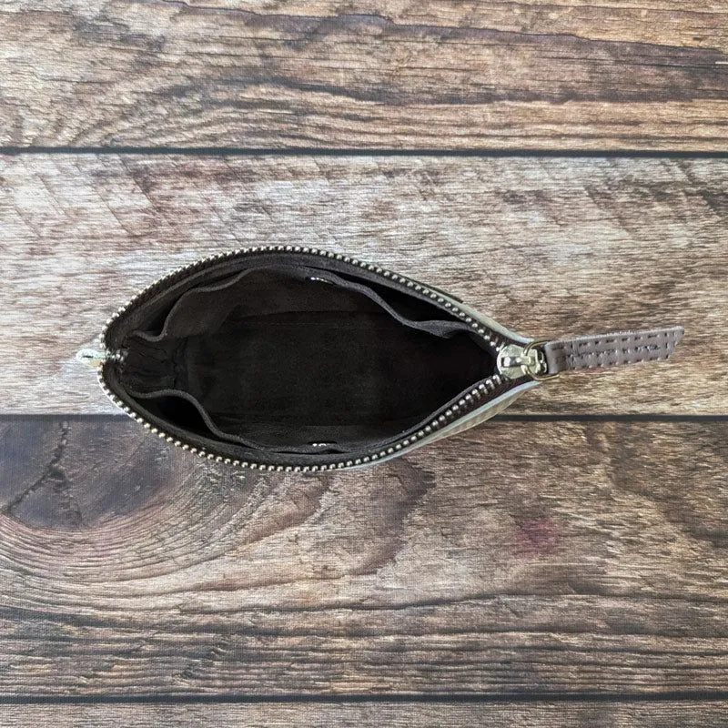 Ombre Leather Utility Pouch - Small