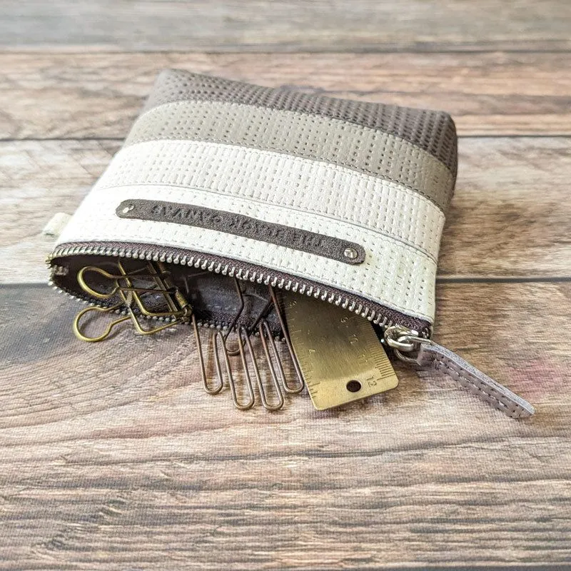 Ombre Leather Utility Pouch - Small