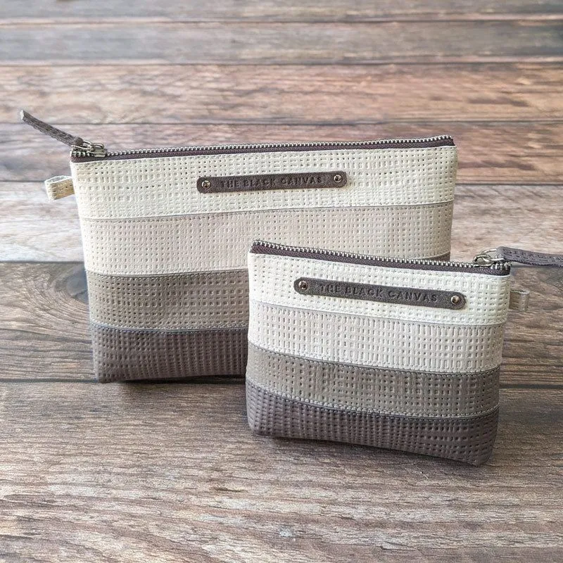 Ombre Leather Utility Pouch - Small