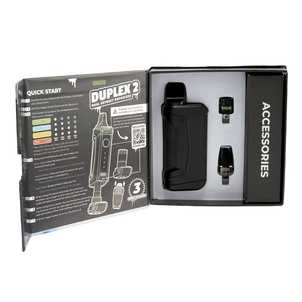 Ooze Duplex 2 Dual Use Vaporizer