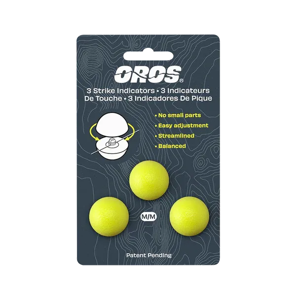 Oros Strike Indicator - 3 Pack - Chartreuse