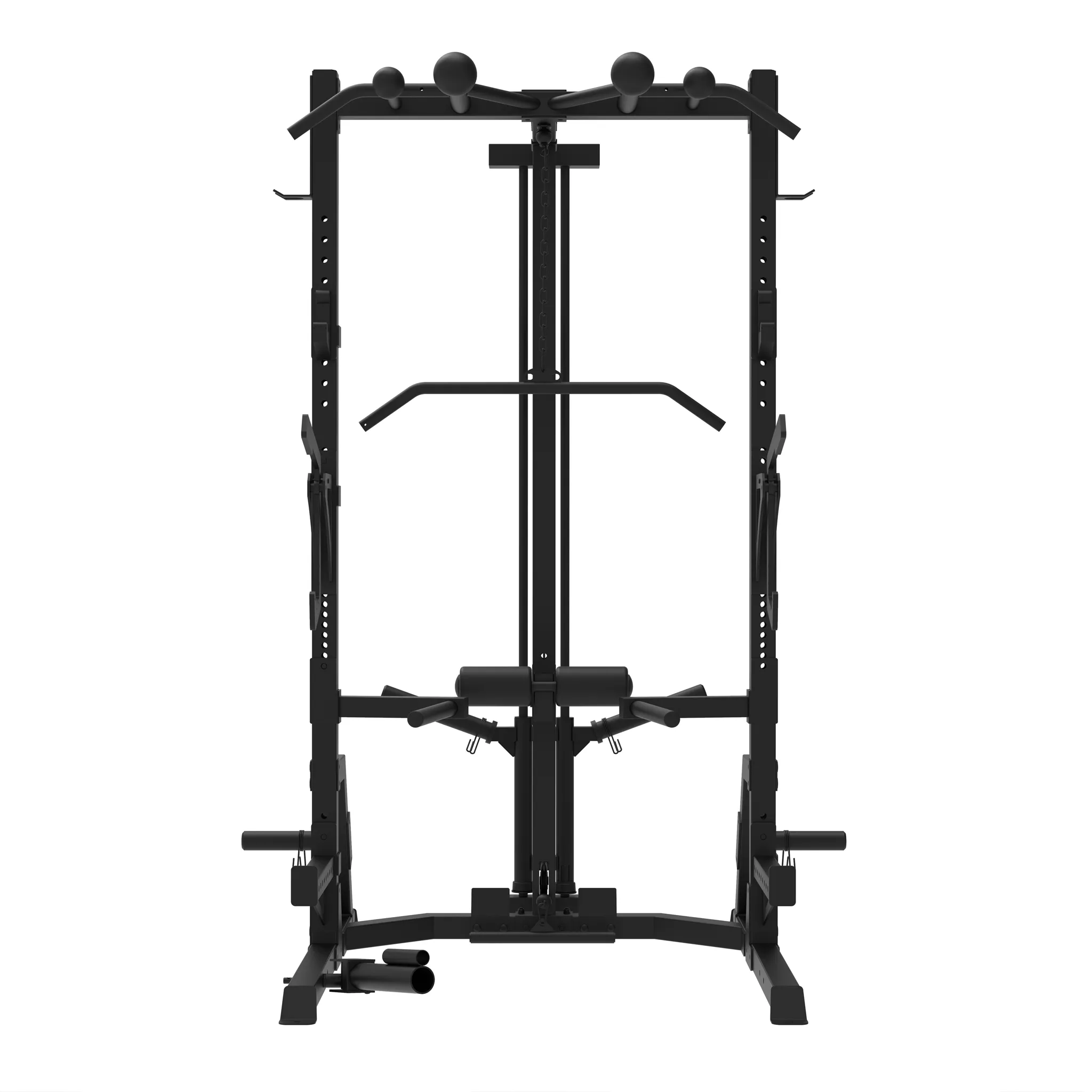 Phase 2 Quarter Squat Rack with Plate-Loaded Pulley