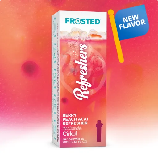 Reward: Frosted Berry Peach Acai Refresher