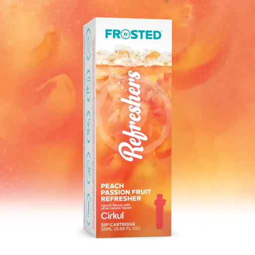 Reward: Frosted Peach Passion Fruit Refresher