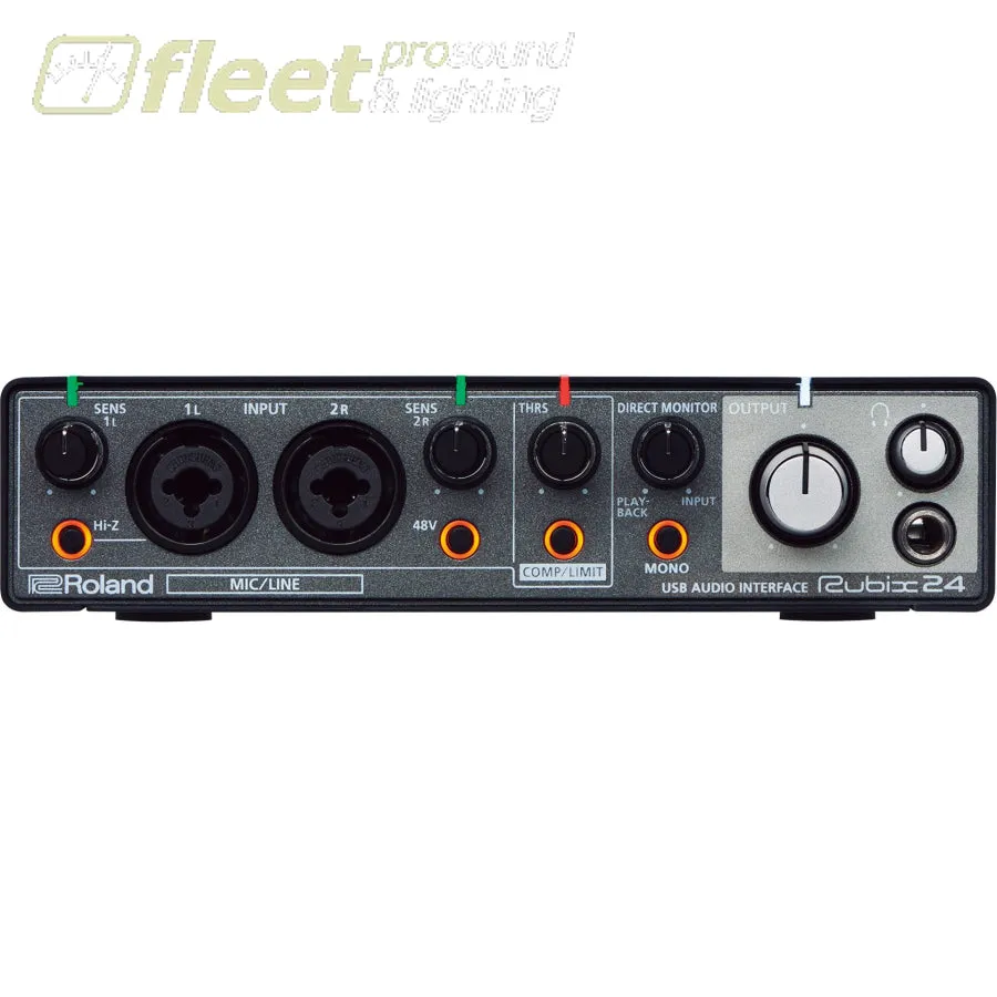 Roland RUBIX24 USB Audio Interface for MAc, PC, & iPad