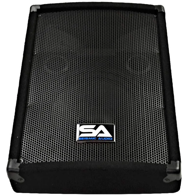 SA-10M Pair Passive 10" Wedge Floor Stage Monitors Speakers