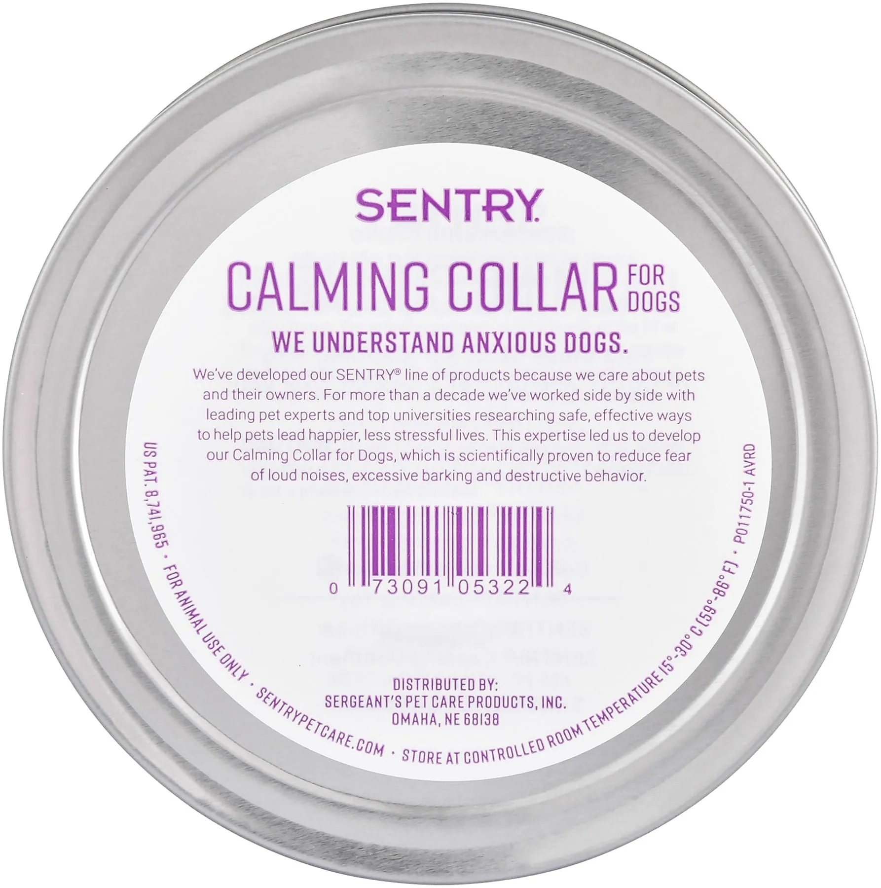 SENTRY Calming Collars for Dogs, 3 Pack
