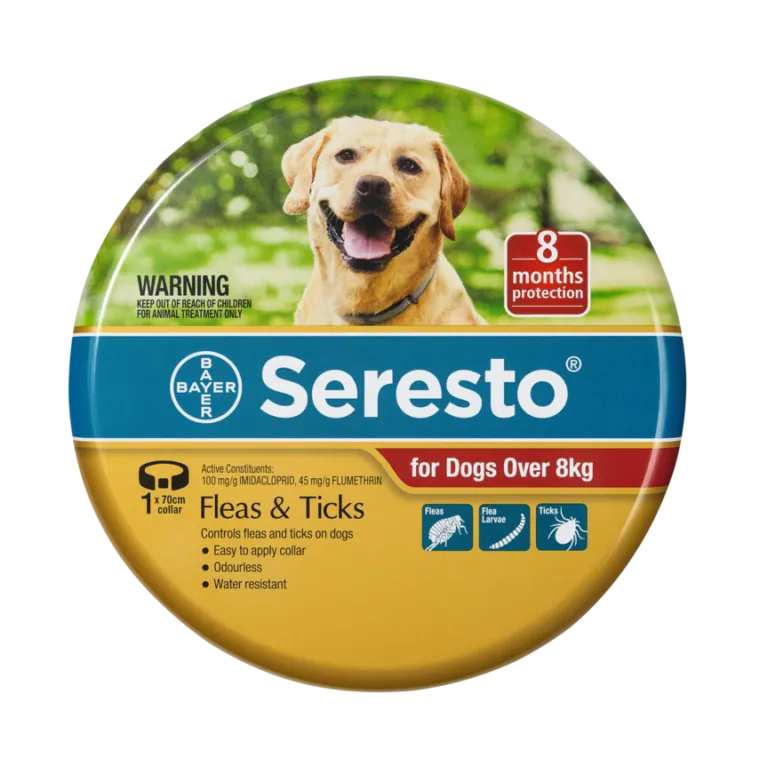 Seresto Dog Collar Flea & Ticks For Dogs over 8kg