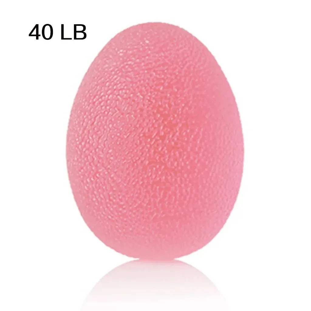Silica Gel Hand Grip Ball Egg Men Women Gym Fitness Finger Heavy Exerciser Strength Muscle Recovery Gripper Trainer