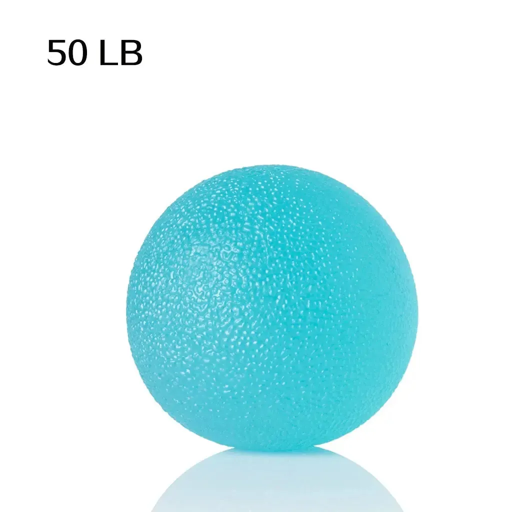Silica Gel Hand Grip Ball Egg Men Women Gym Fitness Finger Heavy Exerciser Strength Muscle Recovery Gripper Trainer