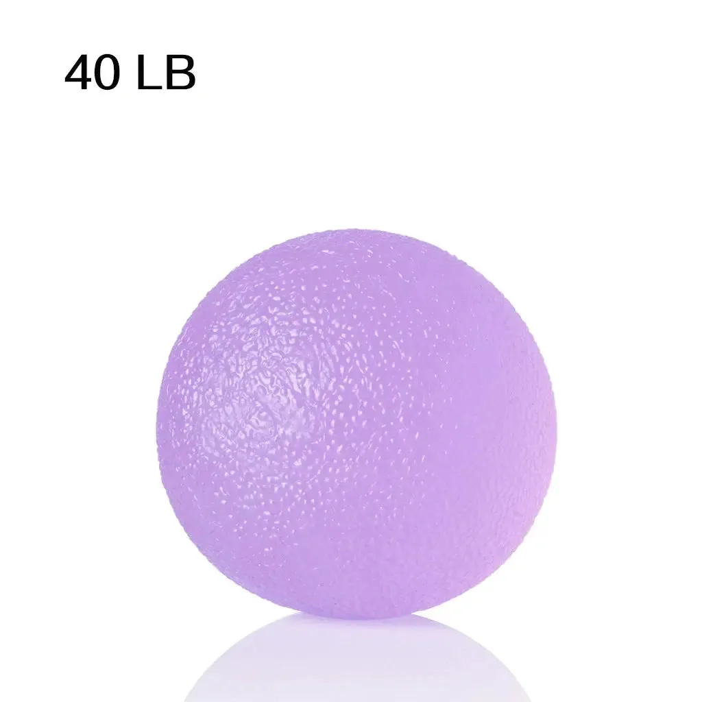 Silica Gel Hand Grip Ball Egg Men Women Gym Fitness Finger Heavy Exerciser Strength Muscle Recovery Gripper Trainer