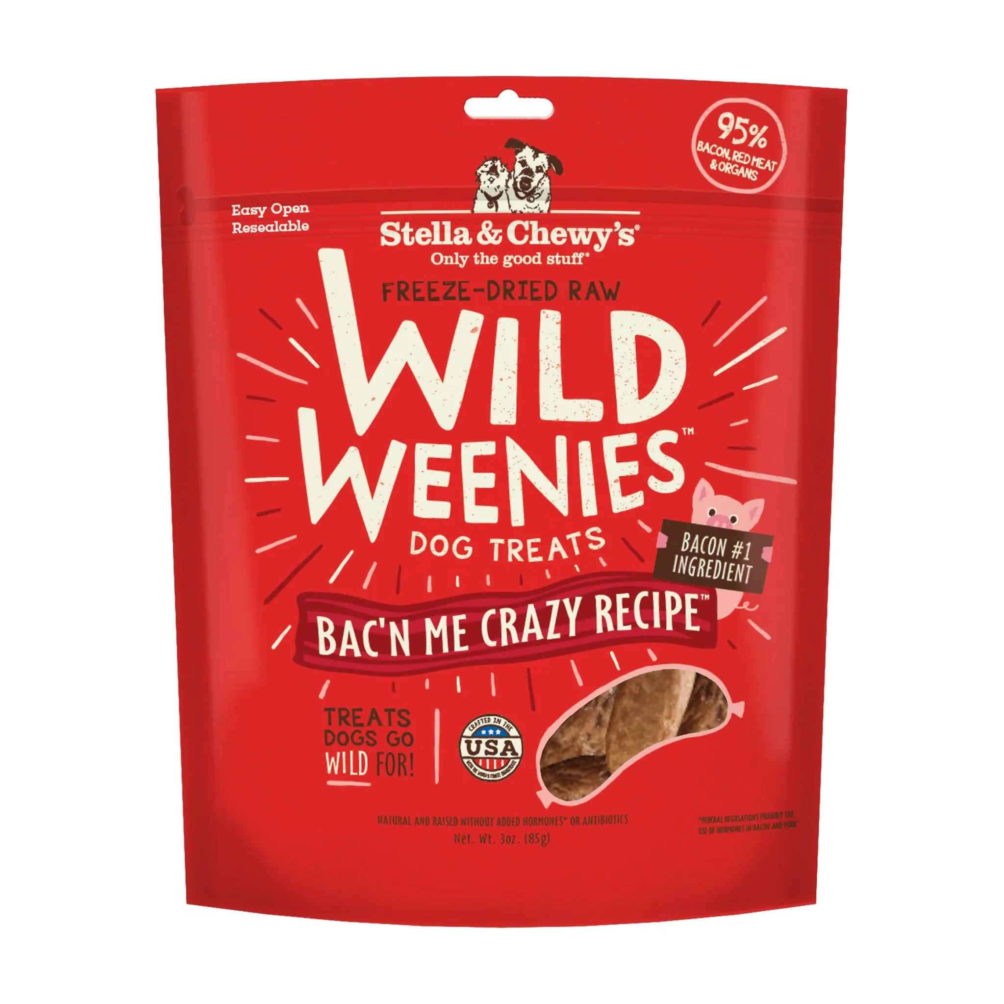 Stella & Chewy's - Bac'n Me Crazy Recipe Wild Weenies