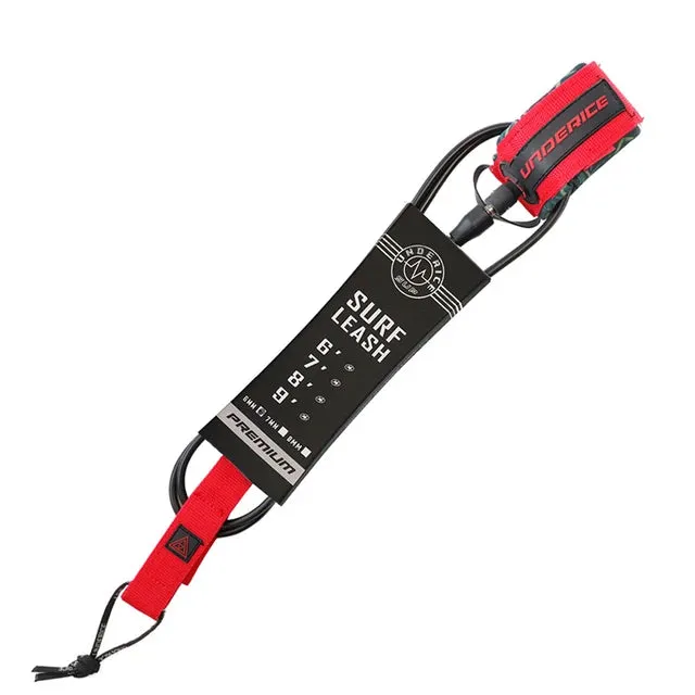 Surf Leash SUP Board Surf Leg Rope Surfboard Leash TPU Stainless Swivels Inflatable Paddle Board Longboard Foot Rope