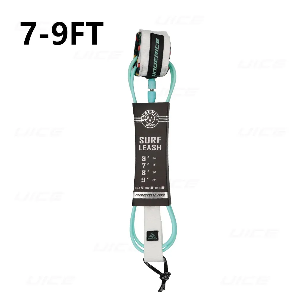 Surf Leash SUP Board Surf Leg Rope Surfboard Leash TPU Stainless Swivels Inflatable Paddle Board Longboard Foot Rope