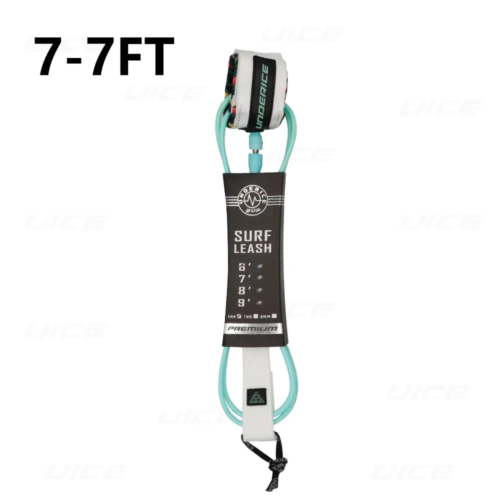 Surf Leash SUP Board Surf Leg Rope Surfboard Leash TPU Stainless Swivels Inflatable Paddle Board Longboard Foot Rope