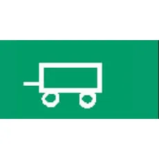 Switch Lens Bottom Green Trailer Warning Pk5