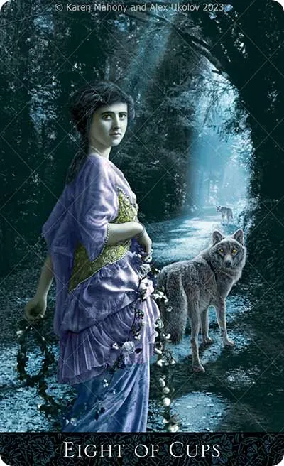 The Bohemian Gothic Tarot fourth edition - with cold stamping. Large format, limited edition.