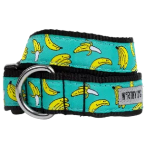 The Worthy Dog Go Bananas Dog Collar