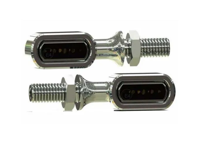 Thunderbike 41-99-1340 Mini LED Indicators - Polished, fits Front or Rear