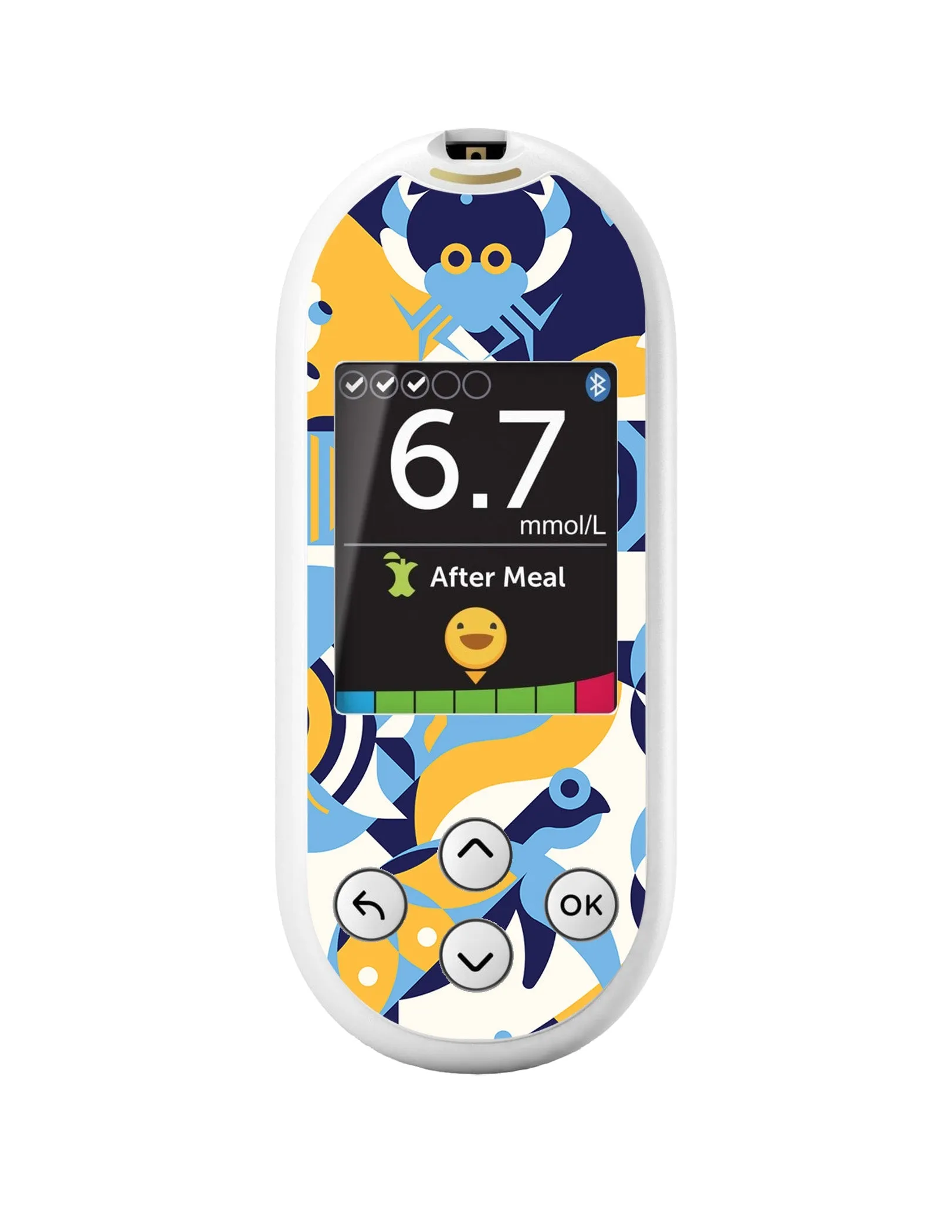 Underwater Abstract for OneTouch Verio Reflect Glucometer
