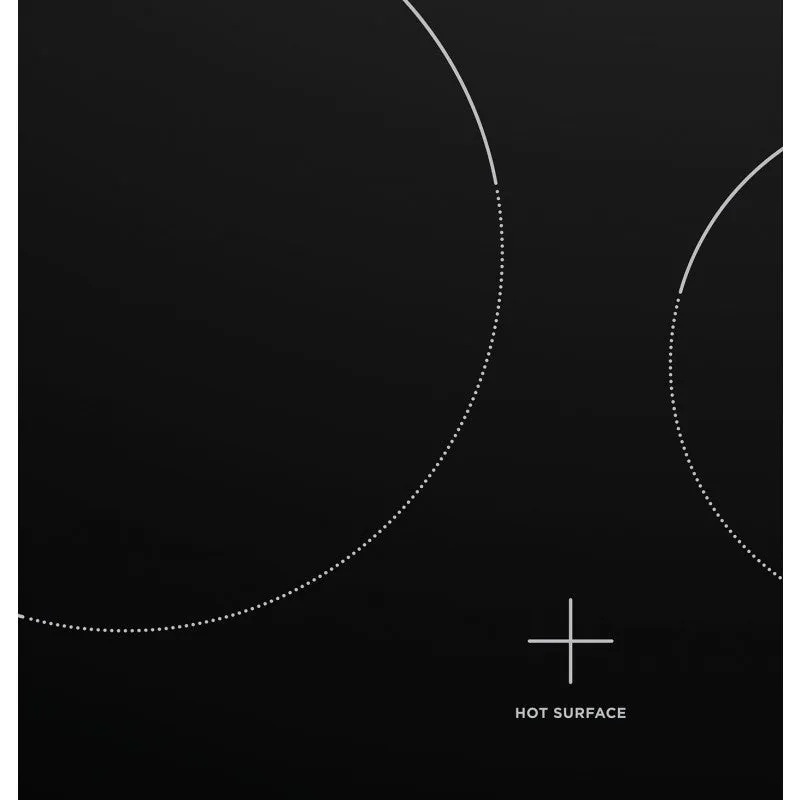 Westinghouse 60cm Black Ceramic Glass Electric Cooktop WHC642BC