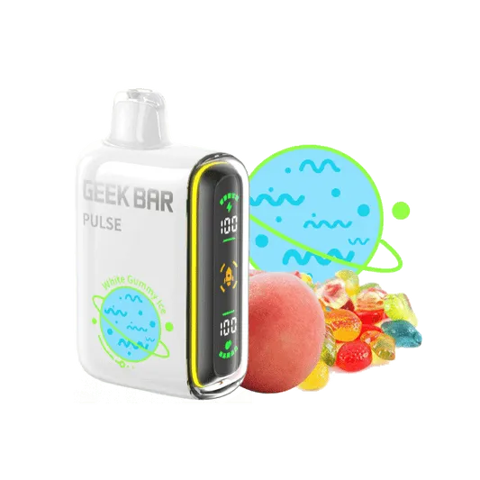 White Gummy Ice - Geek Bar Pulse 15000 Disposable Vape